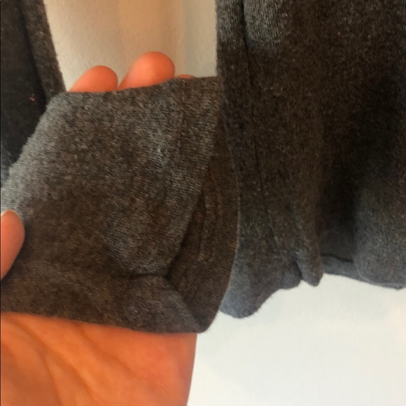 Grey open neck top - Picture 3 of 3